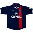 Thailande Maillot Paris Saint Germain 1ª Retro 2001 2002 Bleu