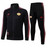 Survetement Manchester United 2025-26 Noir 5