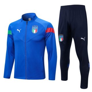 Veste Italie 2022-23 Bleu Rouge