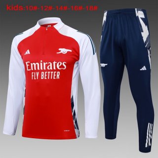 Enfant Training Top Arsenal 2024-25 Rouge Blanc 3 Enfant Training Top Arsenal 2024-25 Rouge Blanc 3