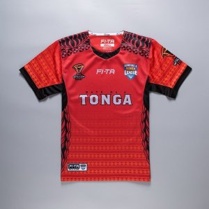 Thailande Maillot Tonga RLWC 1ª 2017 2018 Rouge