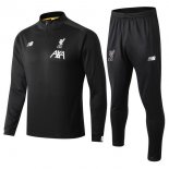 Survetement Liverpool 2019-20 Noir Blanc