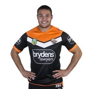 Thailande Maillot Wests Tigers 1ª 2018 Noir