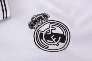 Polo Conjunto Complet Real Madrid 2019-20 Blanc