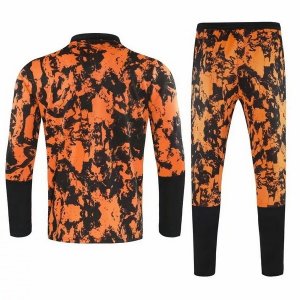 Survetement Juventus 2021-22 Orange Noir