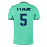 Maillot Real Madrid NO.5 Varane 3ª 2019-20 Vert Maillot Real Madrid NO.5 Varane 3ª 2019-20 Vert