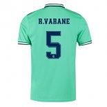 Maillot Real Madrid NO.5 Varane 3ª 2019-20 Vert