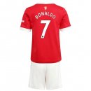 Maillot Manchester United NO.7 Ronaldo 1ª Enfant 2021-22