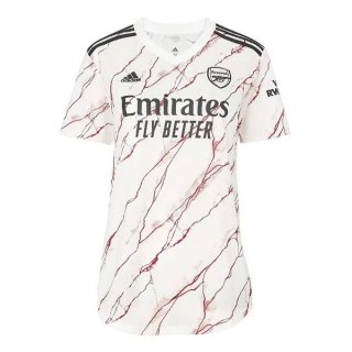 Maillot Arsenal 2ª Femme 2020-21 Blanc