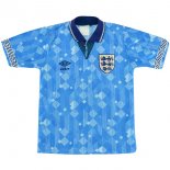 Thailande Maillot Angleterre Tercera Retro 1990 Bleu