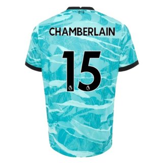 Maillot Liverpool NO.15 Chamberlain 2ª 2020-21 Bleu