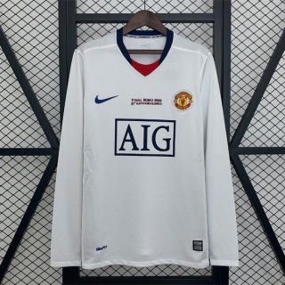 Maillot M-U 2ª Retro Champions League ML 2008-2009 Maillot M-U 2ª Retro Champions League ML 2008-2009