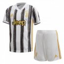 Maillot Juventus 1ª Enfant 2020-21 Blanc Noir