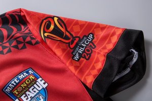 Thailande Maillot Tonga RLWC 1ª 2017 2018 Rouge