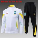 Enfant Survetement Brésil 2026-27 Blanc 2 Enfant Survetement Brésil 2026-27 Blanc 2