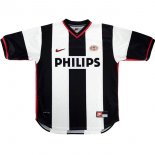 Thailande Maillot PSV Eindhoven 2ª Retro 1998 2000 Noir Blanc