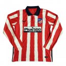 Thailande Maillot Atletico Madrid 1ª ML 2020-21 Rouge