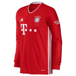 Thailande Maillot Bayern Munich 1ª ML 2020-21 Rouge