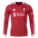 Thailande Maillot Liverpool 1ª ML 2025-26