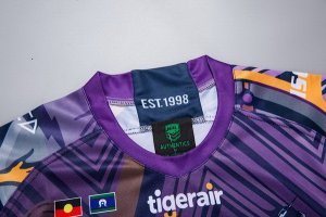 Thailande Maillot Melbourne Storm 2018 Purpura