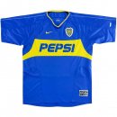 Maillot Boca Juniors 1ª Retro 2003 2004 Bleu