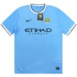 Thailande Maillot Manchester City 1ª Retro 2013 2014 Bleu