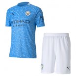 Maillot Manchester City 1ª Enfant 2020-21 Bleu