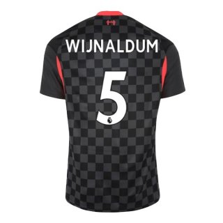 Maillot Liverpool NO.5 Wijnaldum 3ª 2020-21 Noir Maillot Liverpool NO.5 Wijnaldum 3ª 2020-21 Noir