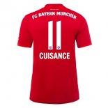 Maillot Bayern Munich NO.11 Cuisance 1ª 2019-20 Rouge