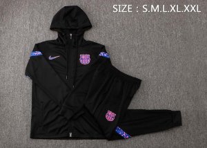 Sweat Shirt Capuche Barcelone 2022 Noir Rose