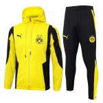 Coupe Vent Marseille 2024-25 Jaune Noir Coupe Vent Marseille 2024-25 Jaune Noir