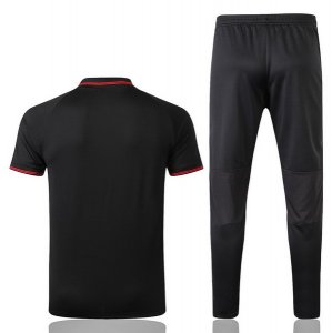 Polo Conjunto Complet Manchester United 2019-20 Noir Rouge