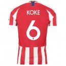 Thailande Maillot Atletico Madrid NO.6 Koke 1ª 2019-20 Rouge