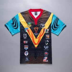 Thailande Maillot RLWC Selección Nacional 2017 2018 Noir