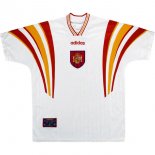 Thailande Maillot Espagne Tercera Retro 1996 Blanc