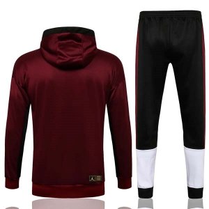 Sweat Shirt Capuche Paris Saint Germain 2022 Rouge Noir