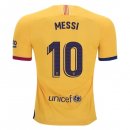 Maillot Barcelone NO.10 Messi 2ª 2019-20 Jaune