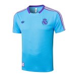 Maillot Entrainement Real Madrid 2025-26 Bleu 4