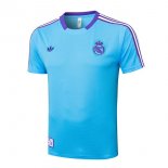 Maillot Entrainement Real Madrid 2025-26 Bleu 4