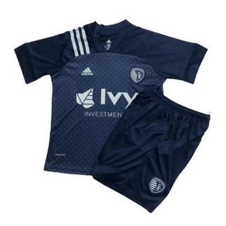 Maillot Sporting Kansas City 2ª Enfant 2020-21 Bleu