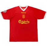 Thailande Maillot Liverpool 1ª Retro 2001 2003 Rouge