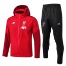 Coupe Vent Liverpool Conjunto Complet 2019-20 Rouge Noir