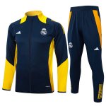 Survetement Real Madrid 2024-25 Bleu Jaune 3 Survetement Real Madrid 2024-25 Bleu Jaune 3