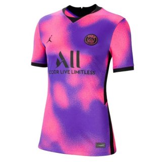 Maillot Paris Saint Germain 4ª Femme 2020-21 Purpura