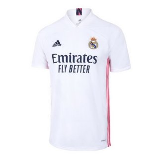 Thailande Maillot Real Madrid 1ª 2020-21 Blanc