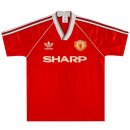 Thailande Maillot Manchester United 1ª Retro 1988 1990 Rouge