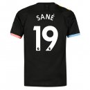 Maillot Manchester City NO.19 Sane 2ª 2019-20 Noir