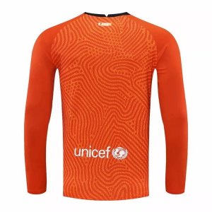 Maillot Barcelone Gardien ML 2020-21 Orange