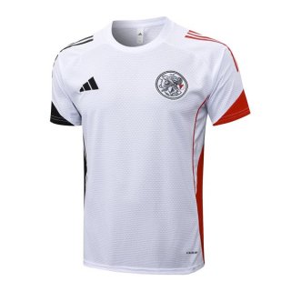 Maillot Entrainement Ajax 2025-26 Blanc 3 Maillot Entrainement Ajax 2025-26 Blanc 3