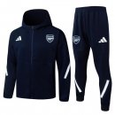 Coupe Vent Capuche Arsenal 2026-27 Bleu